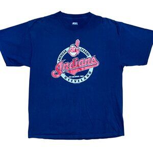 Cleveland Indians 2007 Chief Wahoo CSA Vintage Graphic T-Shirt, Men's XL